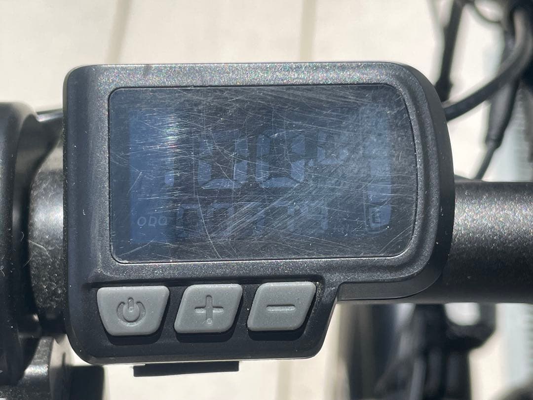 動作品 FLYFISH 折り畳み 電動アシスト自転車 走行379km 20インチ