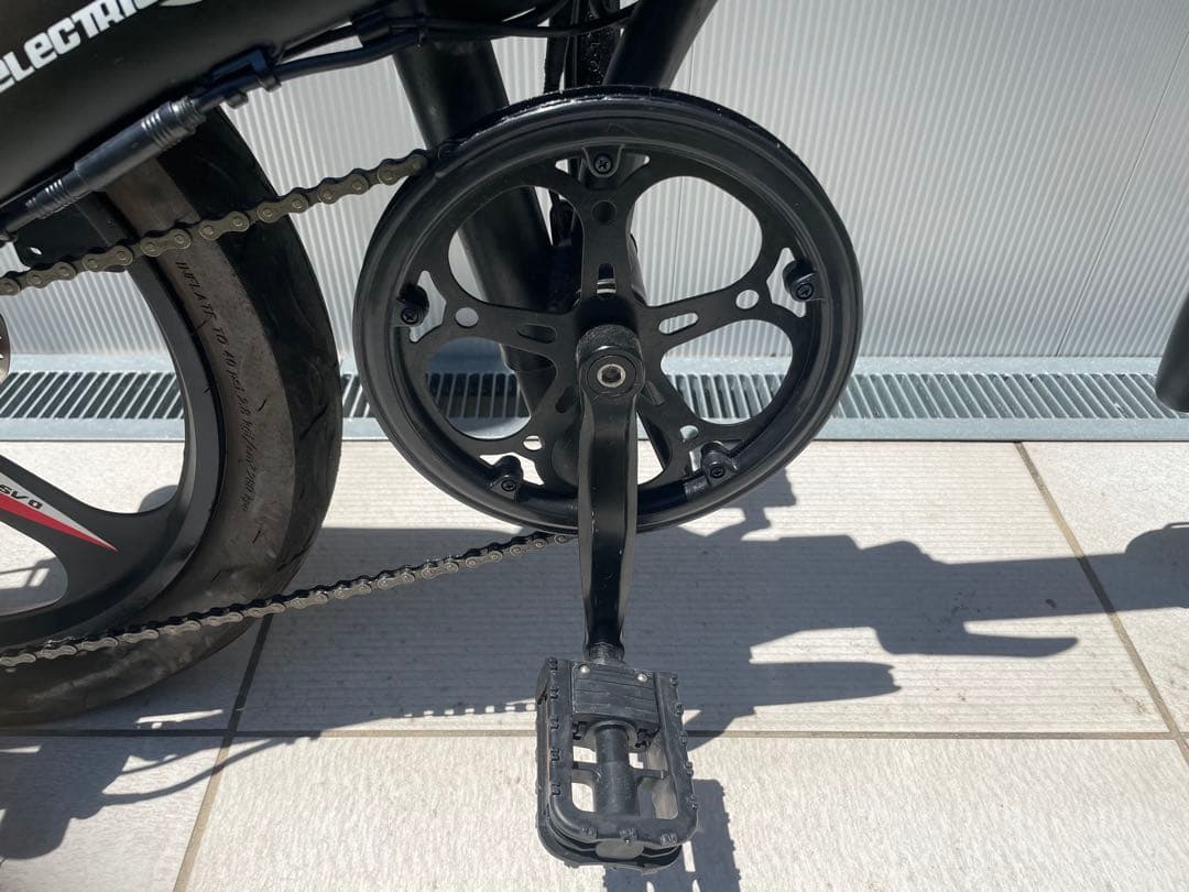 動作品 FLYFISH 折り畳み 電動アシスト自転車 走行379km 20インチ