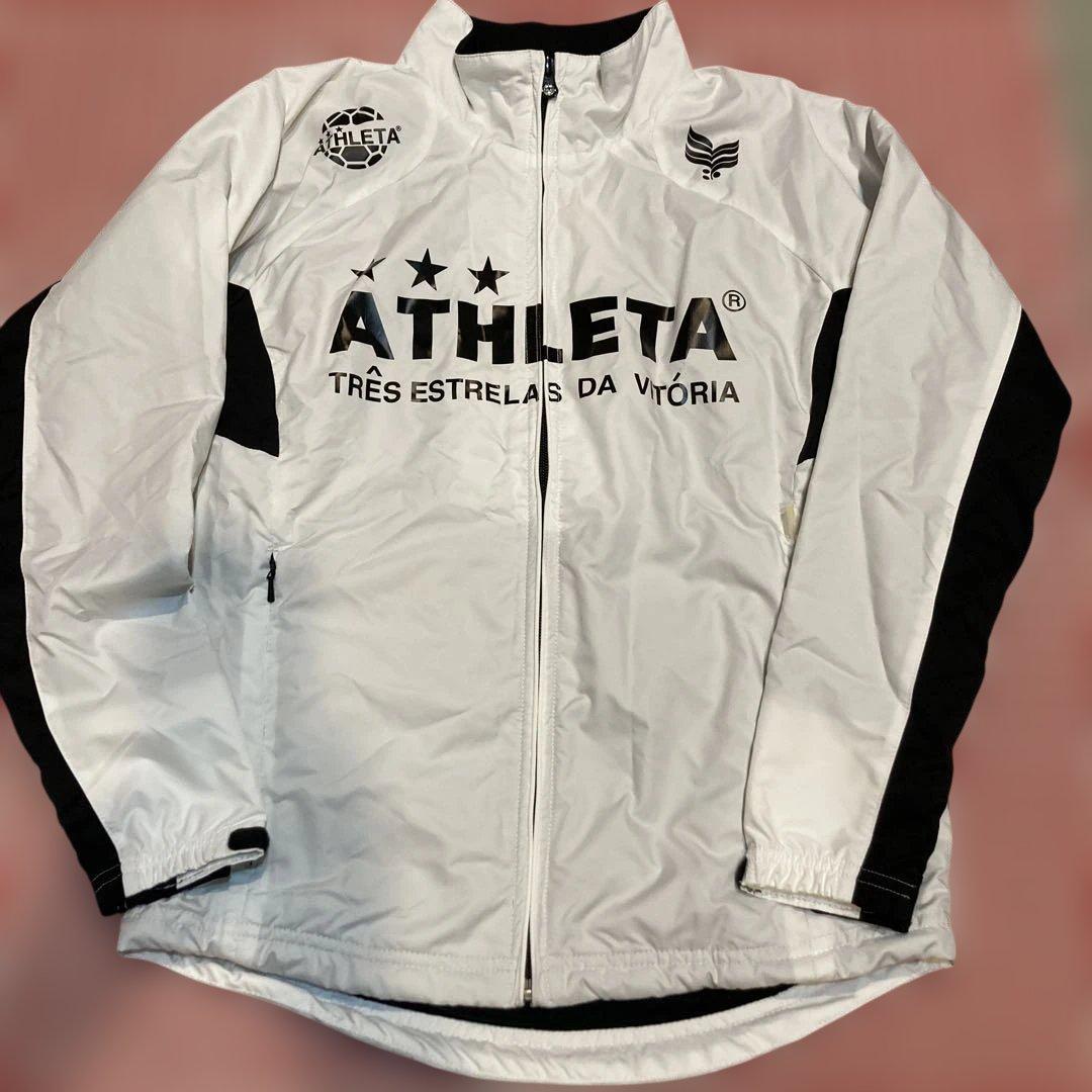 専用です‼︎ ATHLETA ジャージ ホワイト/ブラック　セットアップ150