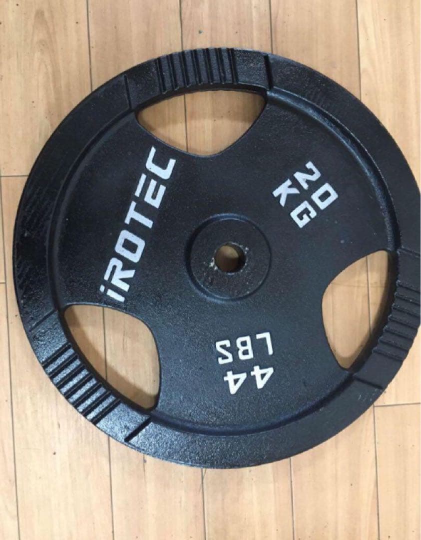 ② iROTEC ダンベルプレート 15kg x 1 枚