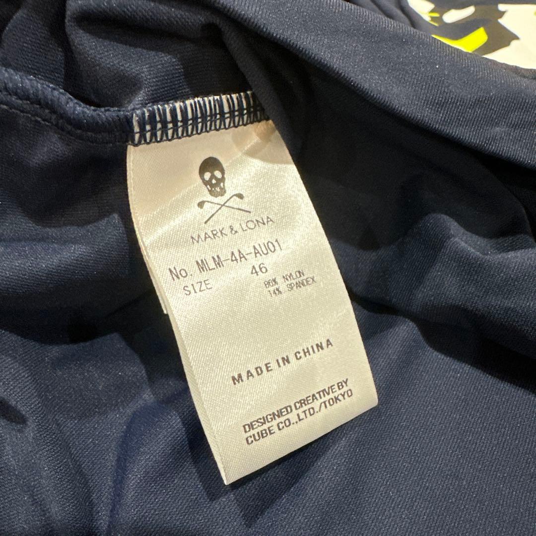 【美品】MARK & LONA モックネックシャツ　長袖