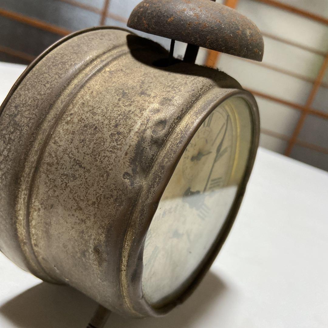アンティーク目覚まし時計　SEIKO製　ジャンク