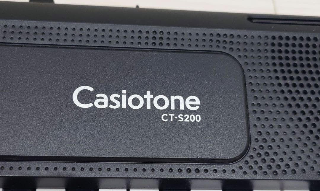 CASIO Casiotone ベーシックキーボード ブラックCT-S200BK