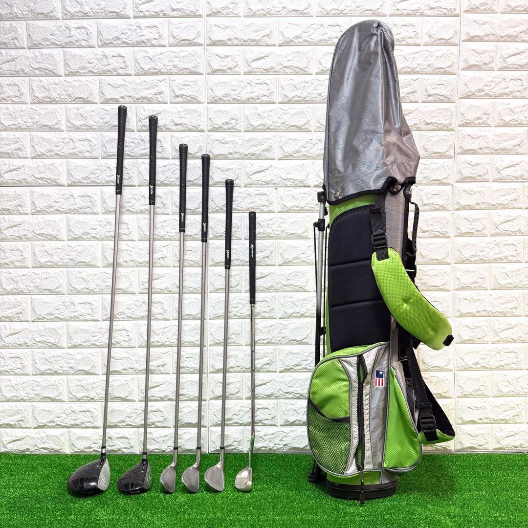 ジュニア　ゴルフセット　SRIXON 打感良好　すぐ使用　135cm-145cm