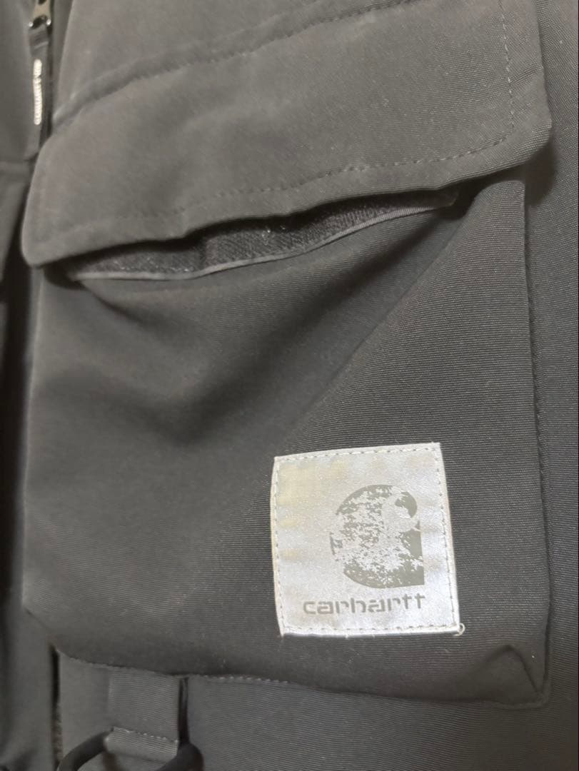 carhartt wip フィッシングベスト M 黒