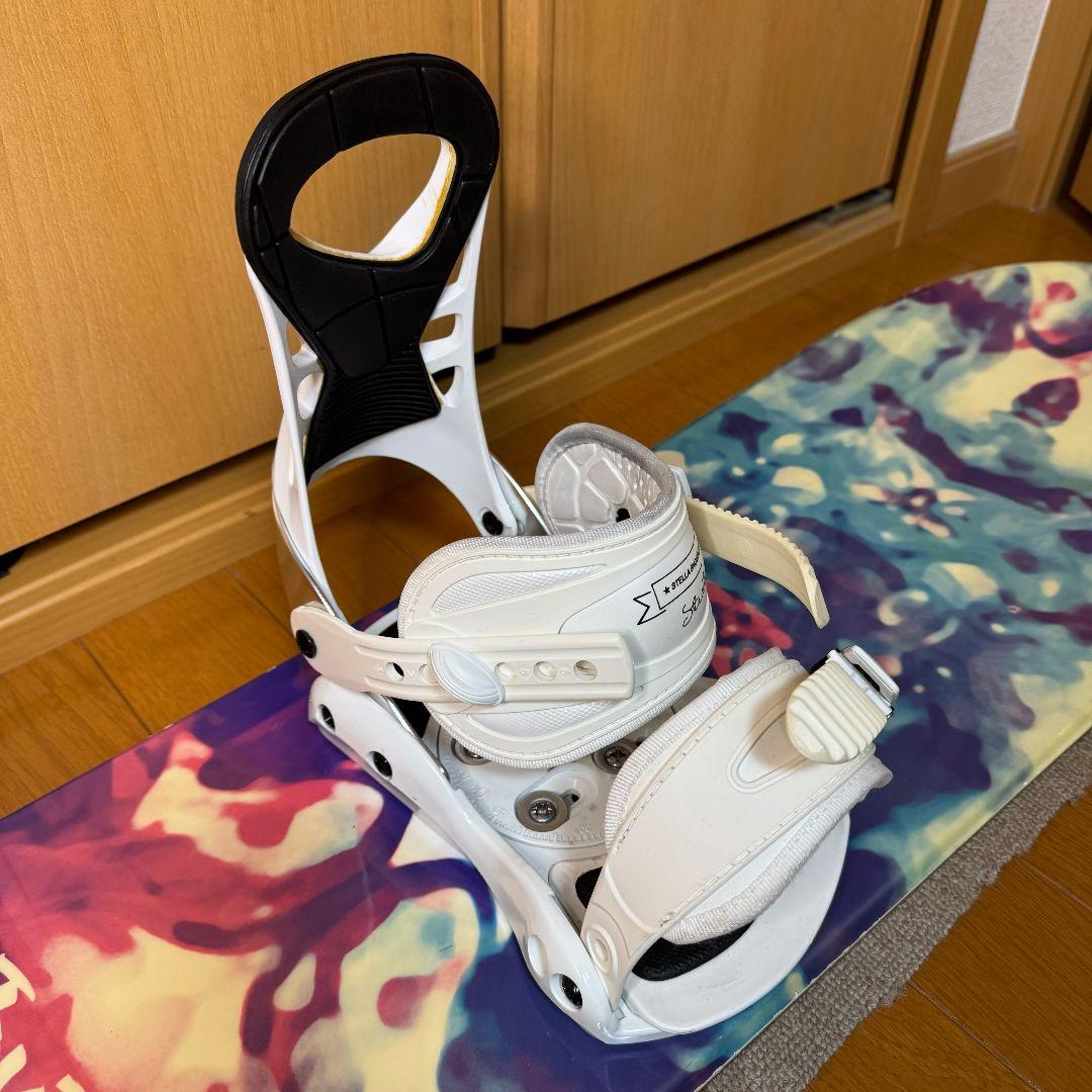 美品 送料込み JOYRIDE ビンディング付き スノボ