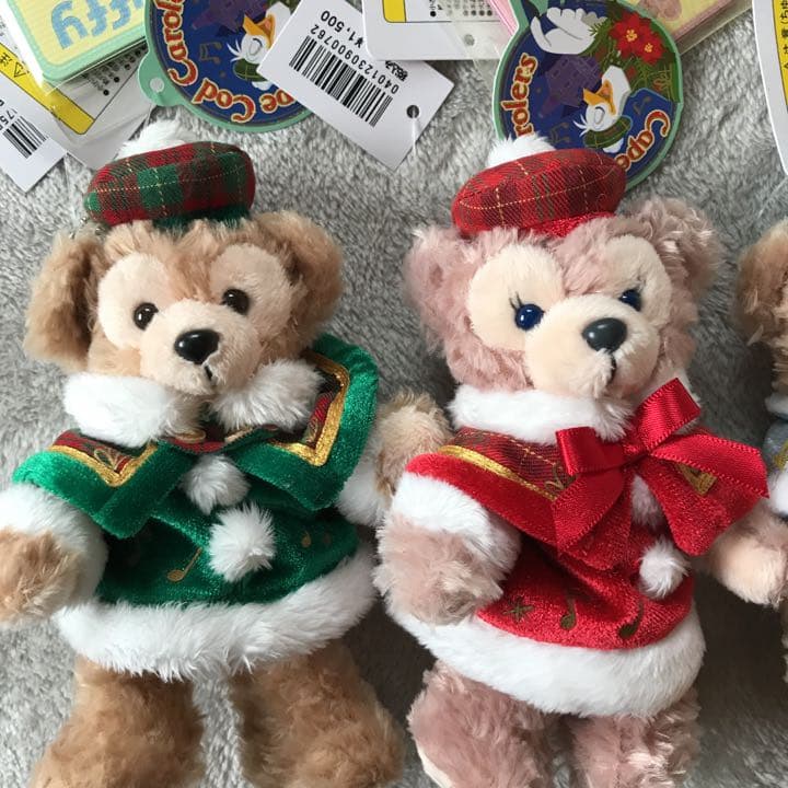☆最終値下げ☆ダッフィー　シェリーメイ　ぬいぐるみバッチ　未使用