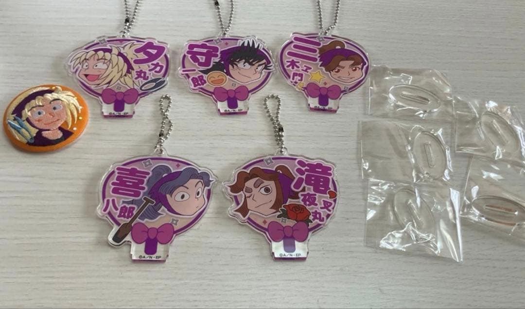 忍たま　まとめ売り　くるみたぴぬい　キーホルダー　缶バッジ　アクスタ