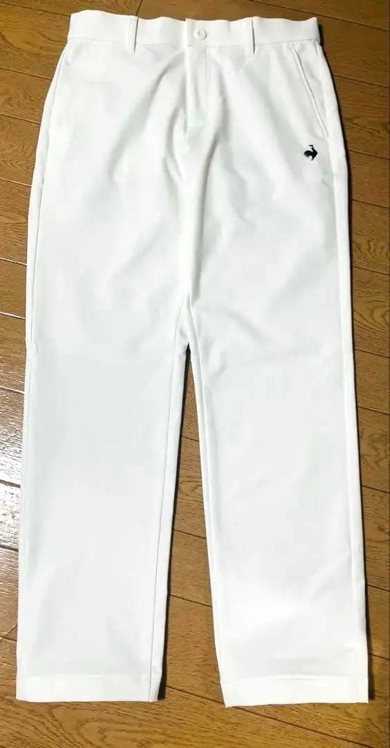 【未使用】ルコックle coq sportif 薄手裏起毛ゴルフパンツメンズM