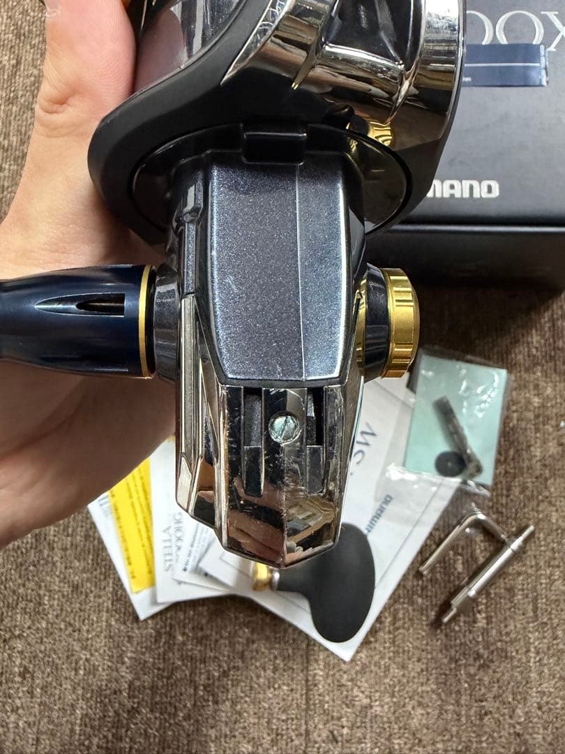 SHIMANO 13ステラSW 14000XG ゴメクサス　パワーハンドル付き
