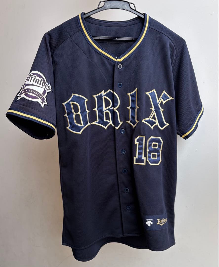 山本由伸 ORIX 18 ハイクオリティユニフォーム M