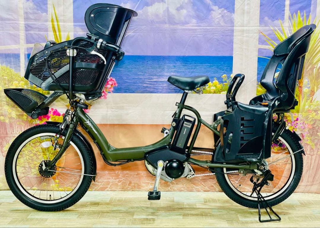 超特価！アンジェリーノ⭐️ブリヂストン子供乗せ電動アシスト自転車Y2398
