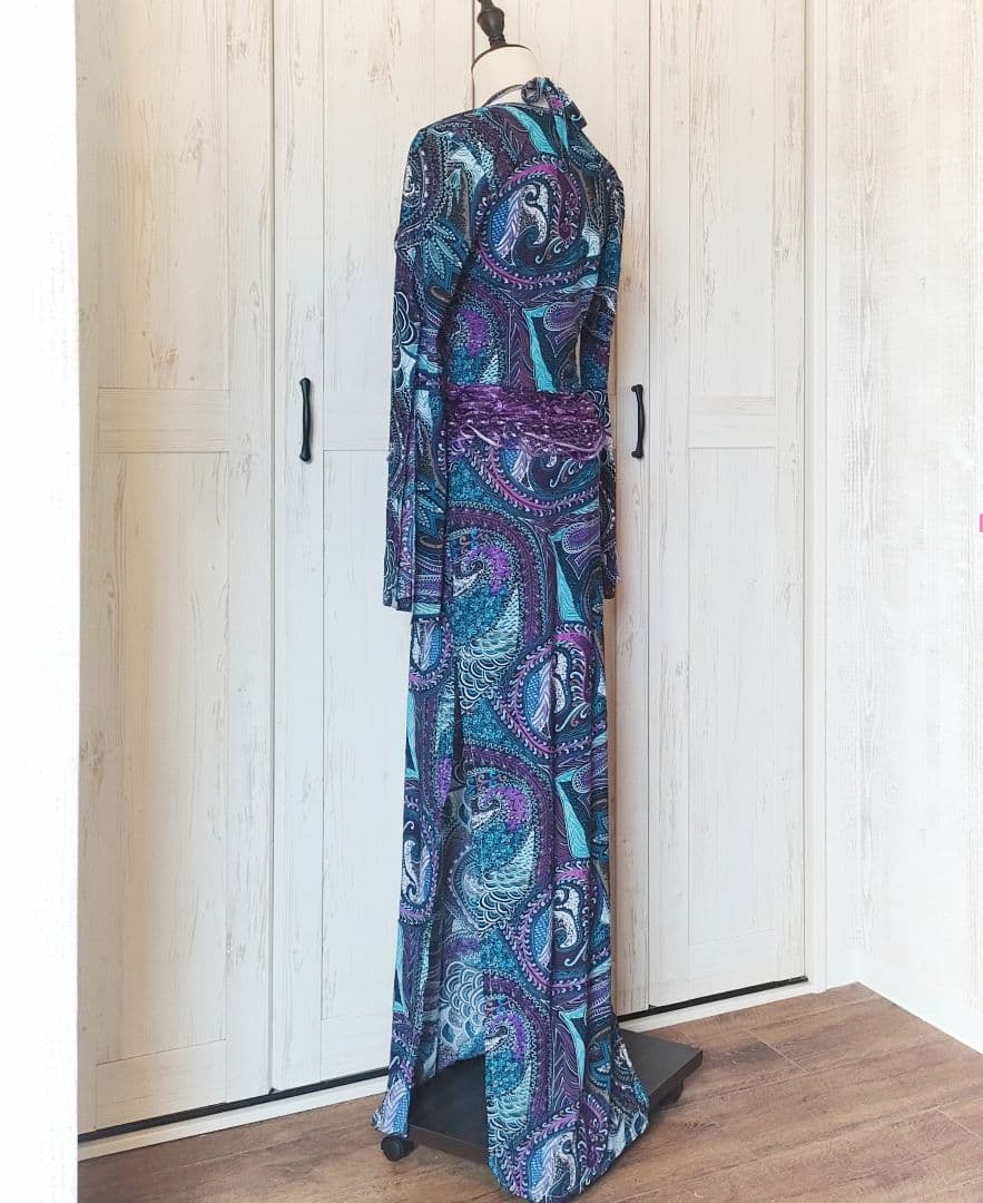 ★新品★ベリーダンス衣装セットバラディドレス　レッスン着ウェア練習着　サイーディ