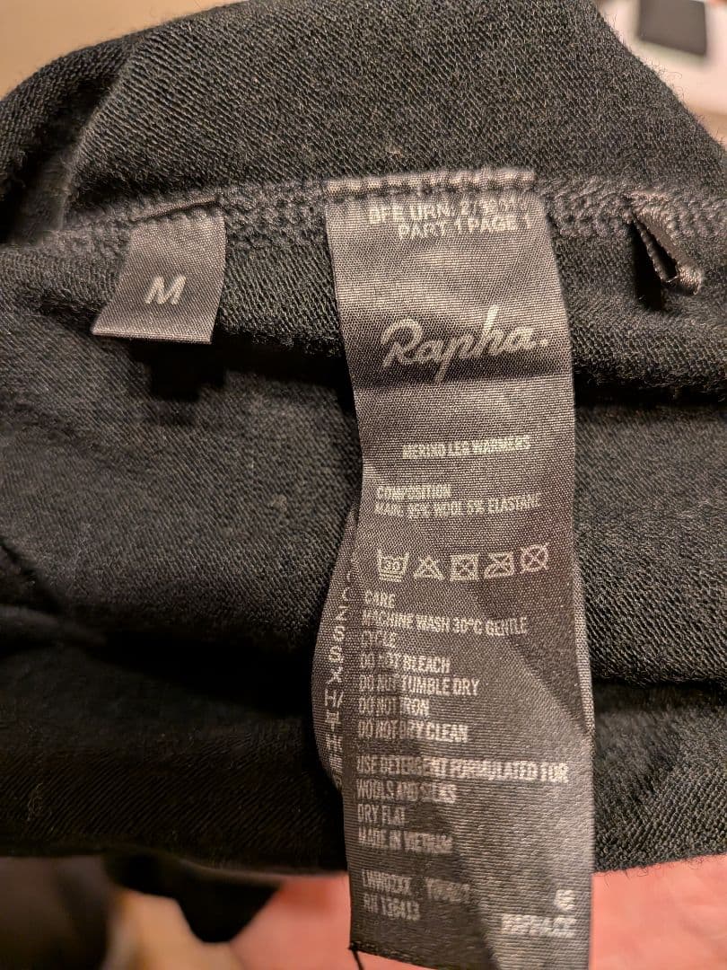 Rapha メリノウール レッグウォーマー M