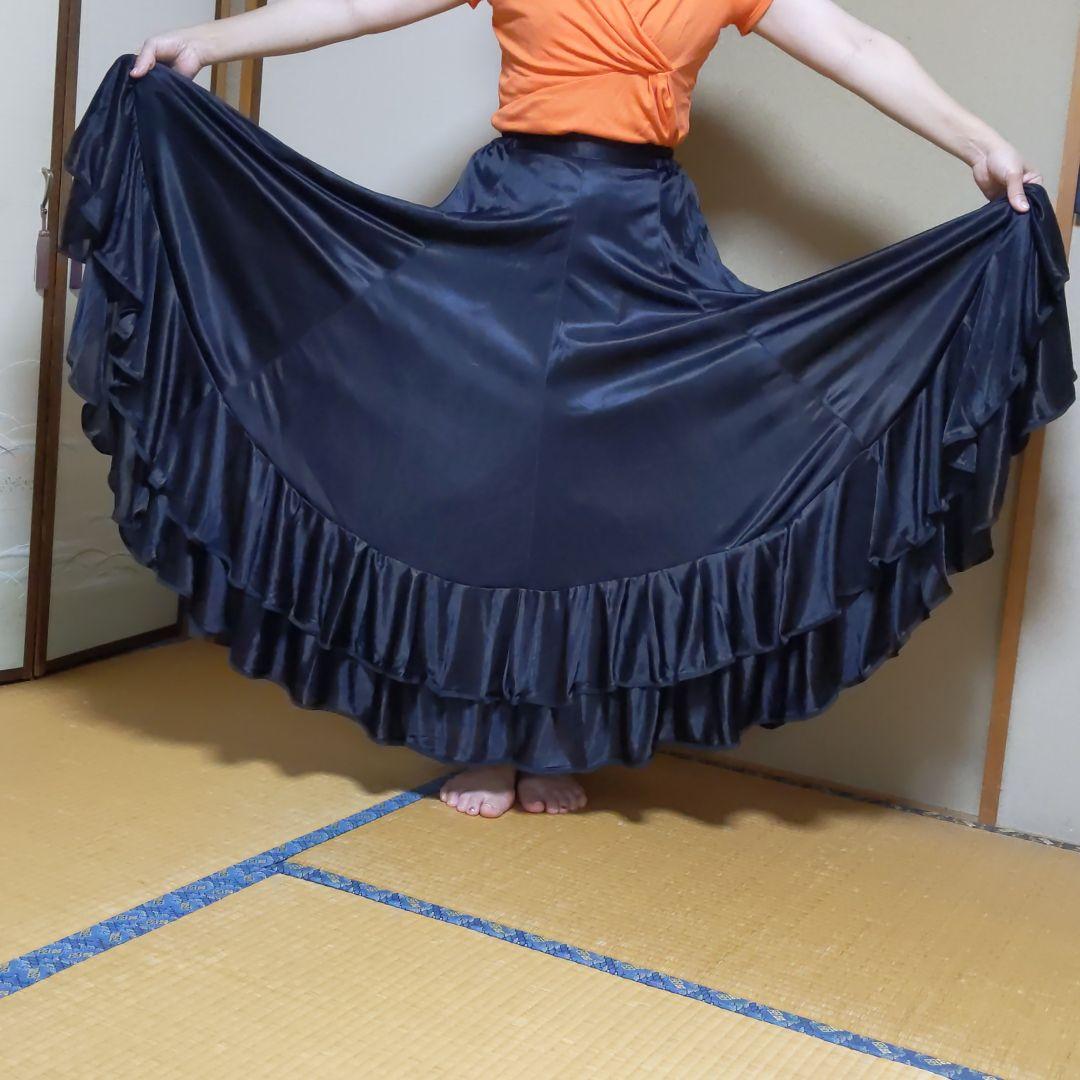 フラメンコ用スカート