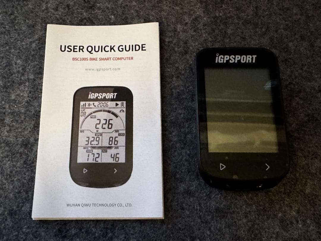iGPSPORT BSC100S サイクルコンピューター センサーセット
