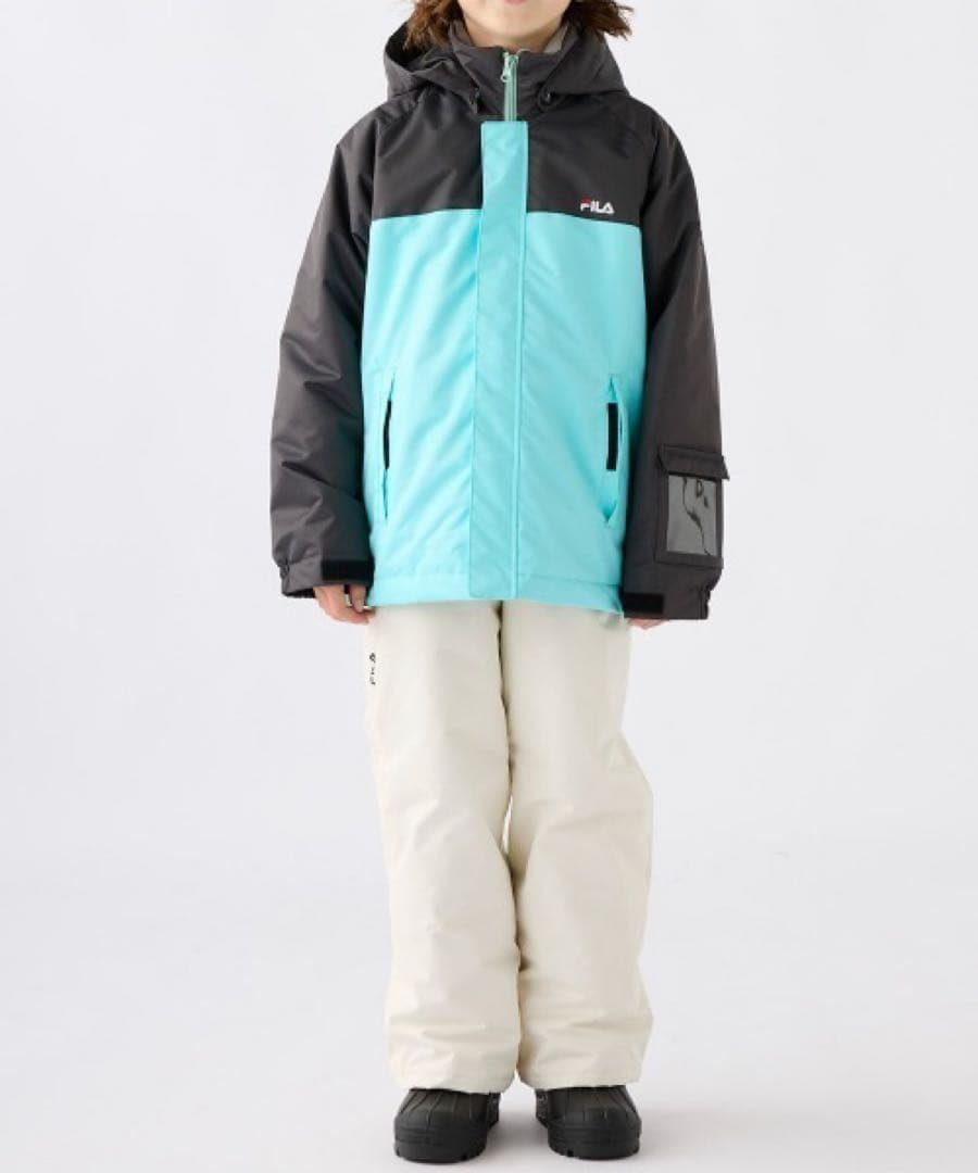 専用　FILA キッズ　スノーウェア上下セット