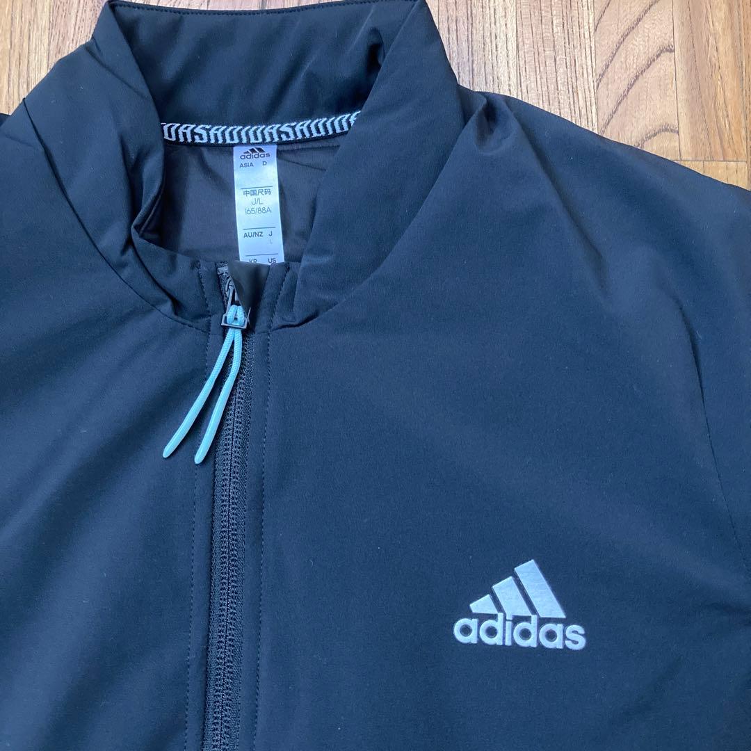 ♪adidas♪ 新品同様レディースゴルフ 中わた保温長袖フルジップジャケット