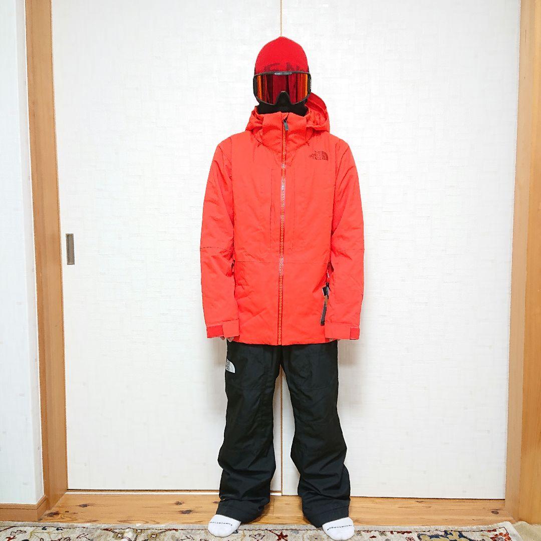 新品未使用THE NORTH FACEスキー、スノーボードジャケットウェアM赤