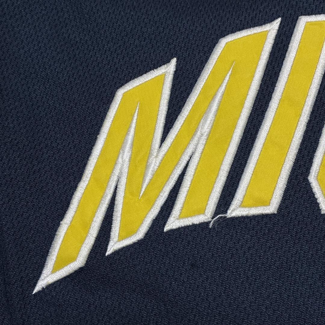 ミシガン大学 カレッジ 両面刺繍 2XL バスケ ゲームシャツ ユニフォーム