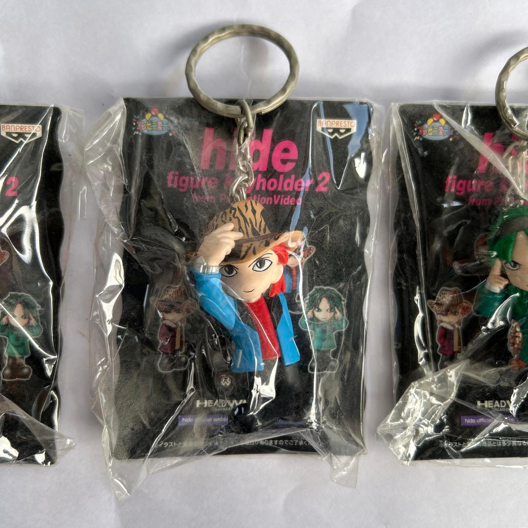 hide フィギュア キーホルダー 2 XJAPAN コンプリート 全5種
