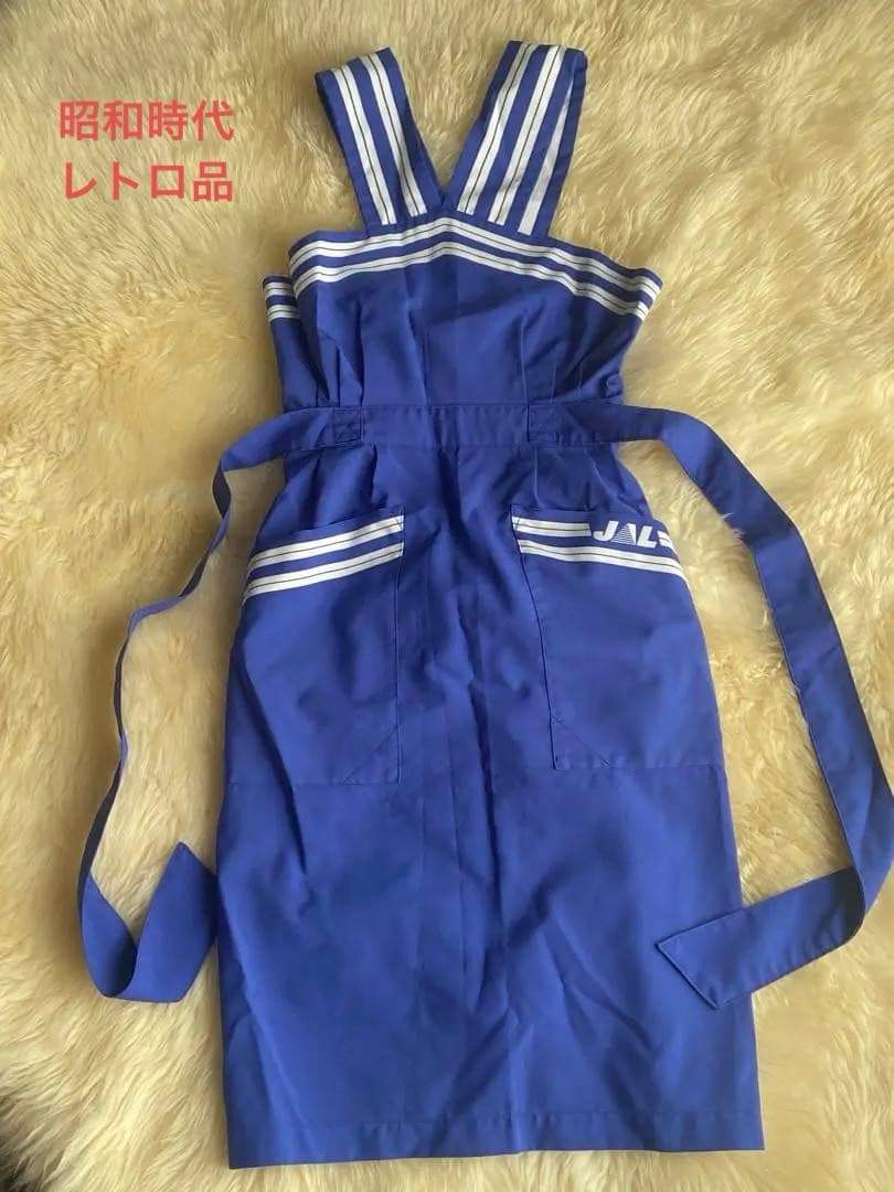 JAL   CA エプロン 80s