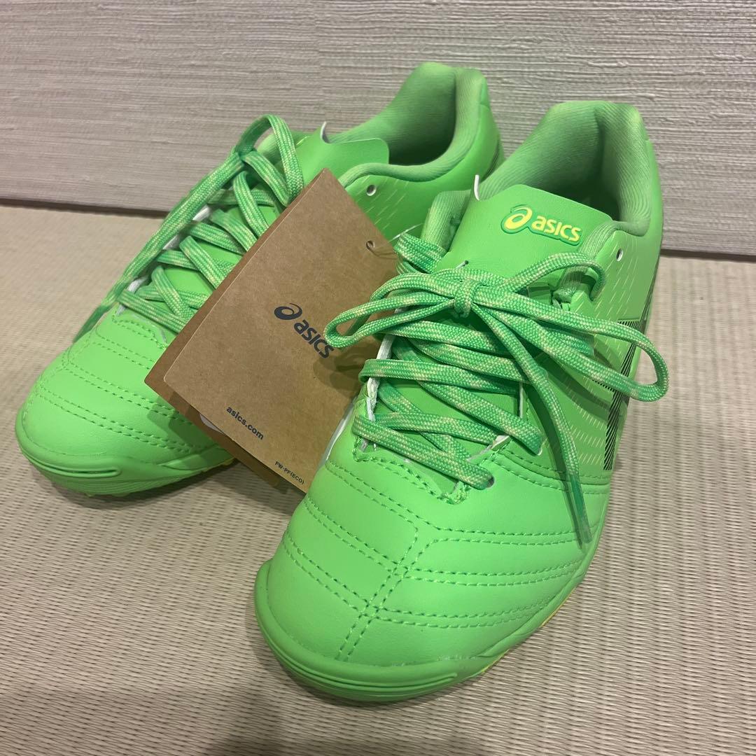 asics DSライト　サッカーシューズ グリーン 新品