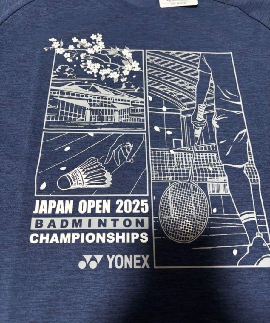 YONEXヨネックスジャパンオープ2025 会場限定品即日完売ユニドライTシャツ