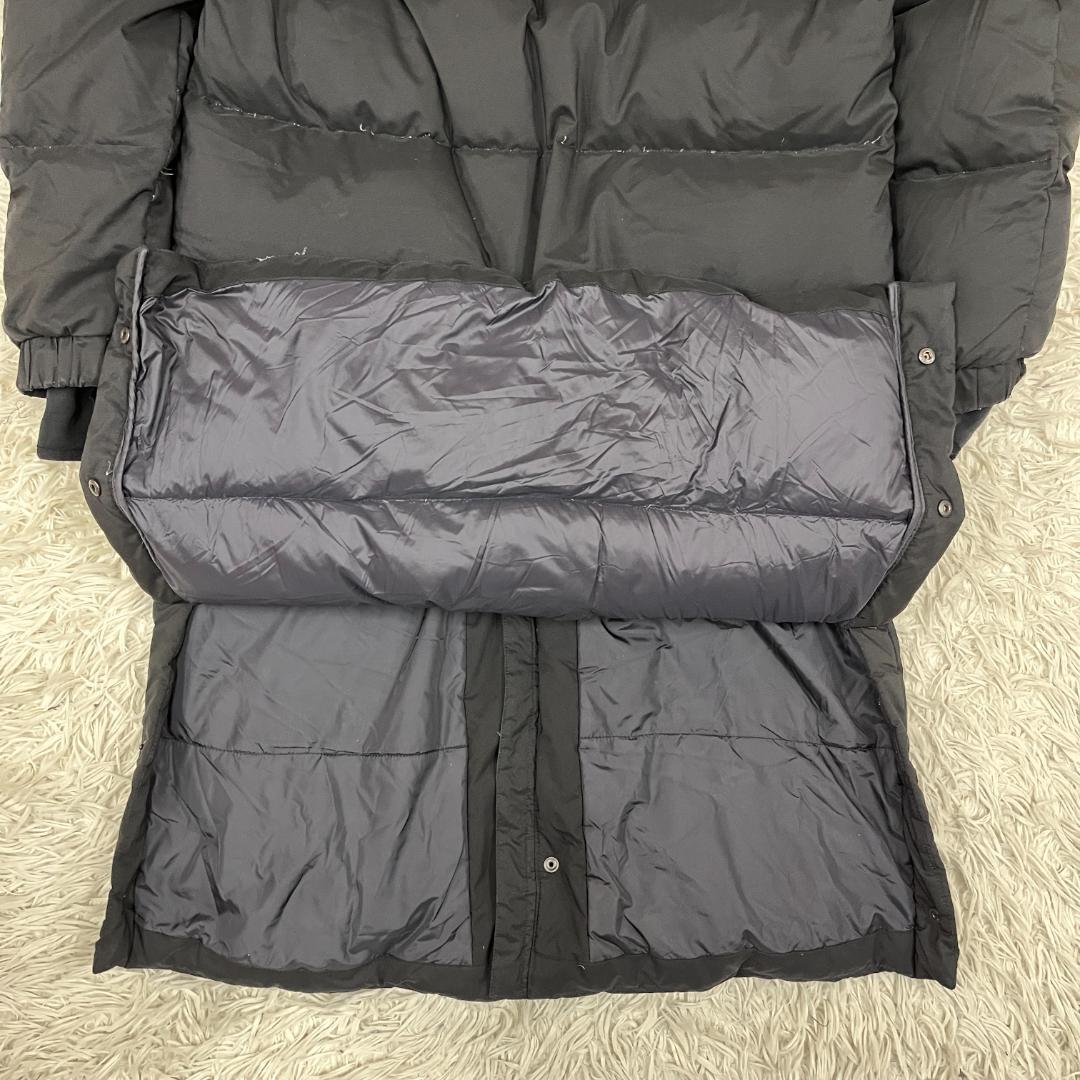 【THE NORTH FACE】ロングダウンコート ブラック メンズ95(M)