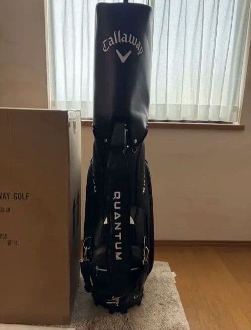 最新モデル！格安！ Callaway Quantum ブラックキャディバッグ