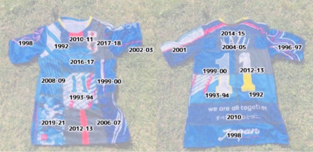 非売品⭐︎サッカー日本代表MIXユニフォーム⭐︎2026W杯応援にも是非！