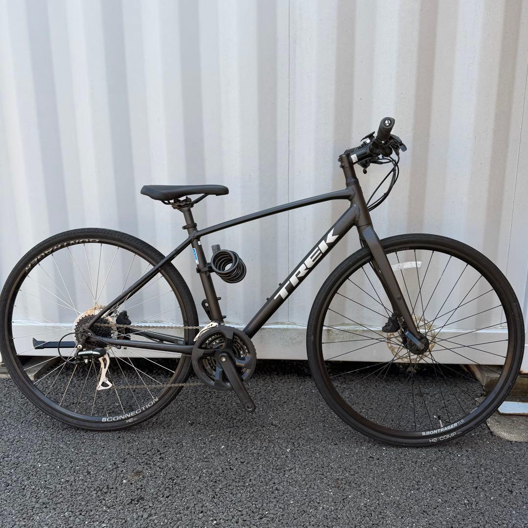 クロスバイク TREK FX2 身長165-175m 定価7.6万円 ブラック