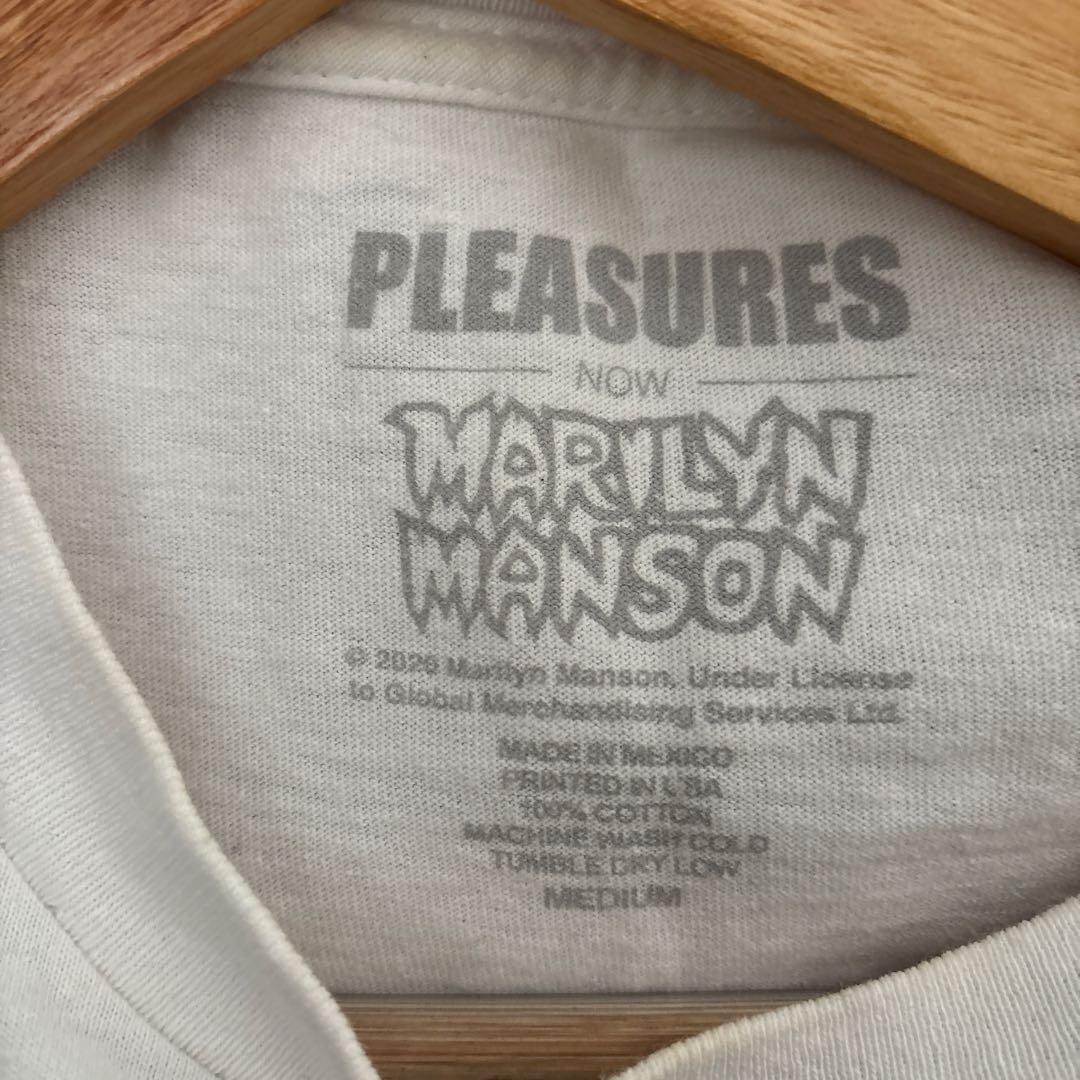 PLEASURES NOW MARILYN MANSON Tシャツ M