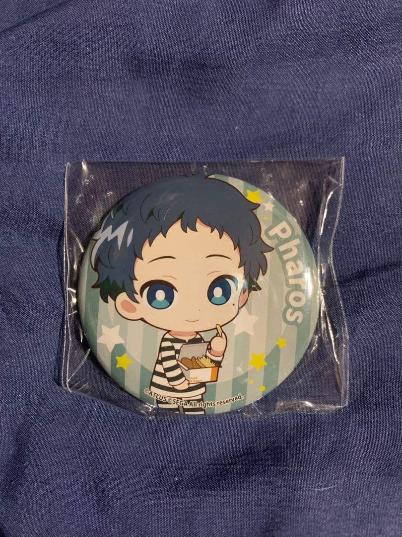 P3 望月綾時 ファルロス ニュクス 主人公 グッズセット 缶バッジ アクキー
