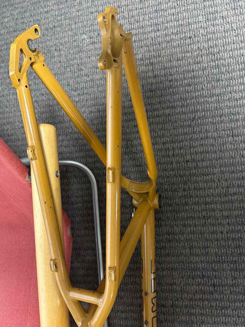 CHROMAGクロマグ STYLUS 26 MTB クロモリ　キャメルイエロー