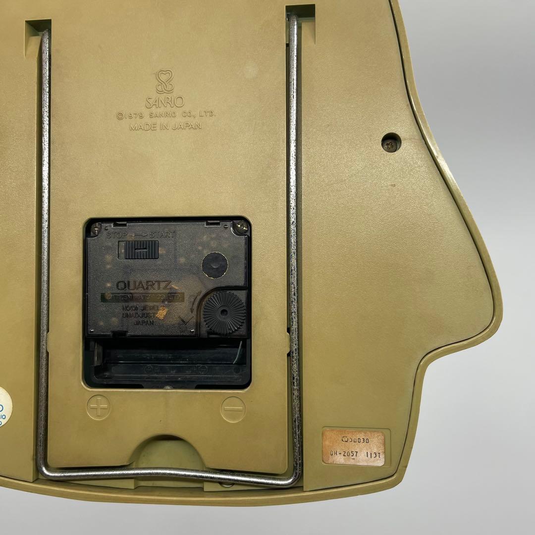 サンリオ 1979年製 タキシードサム 置き時計　レトロ　当時物
