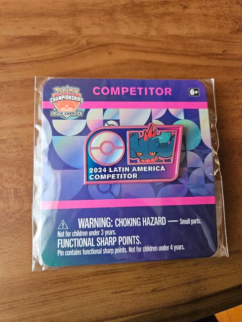 ポケモン 2024 LATIN AMERICA COMPETITOR ピンバッジ