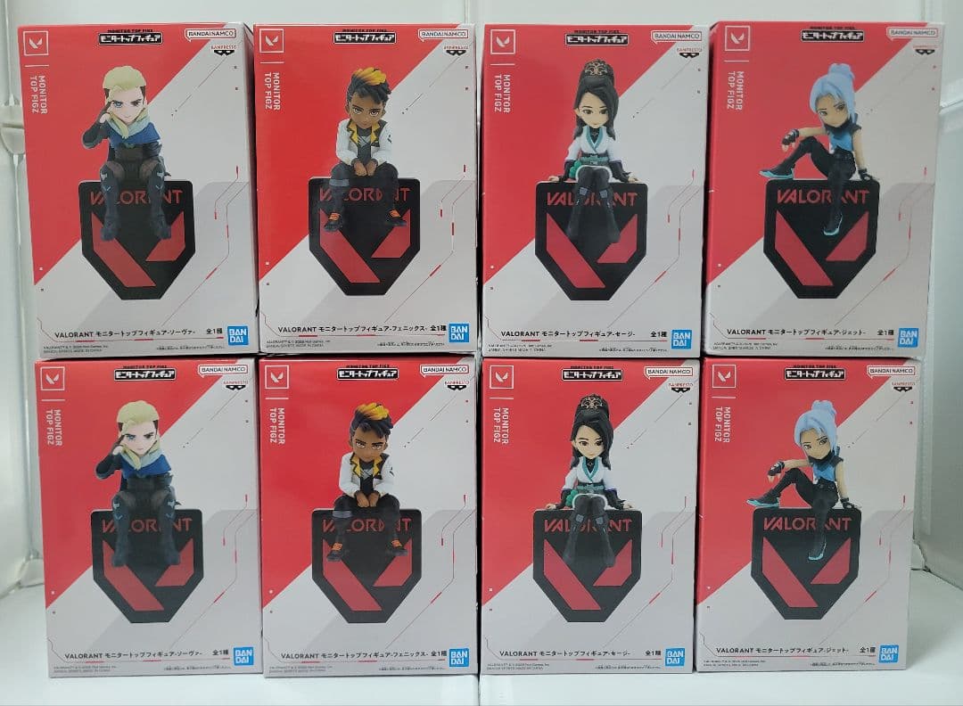 VALORANT モニタートップフィギュア 8体セット