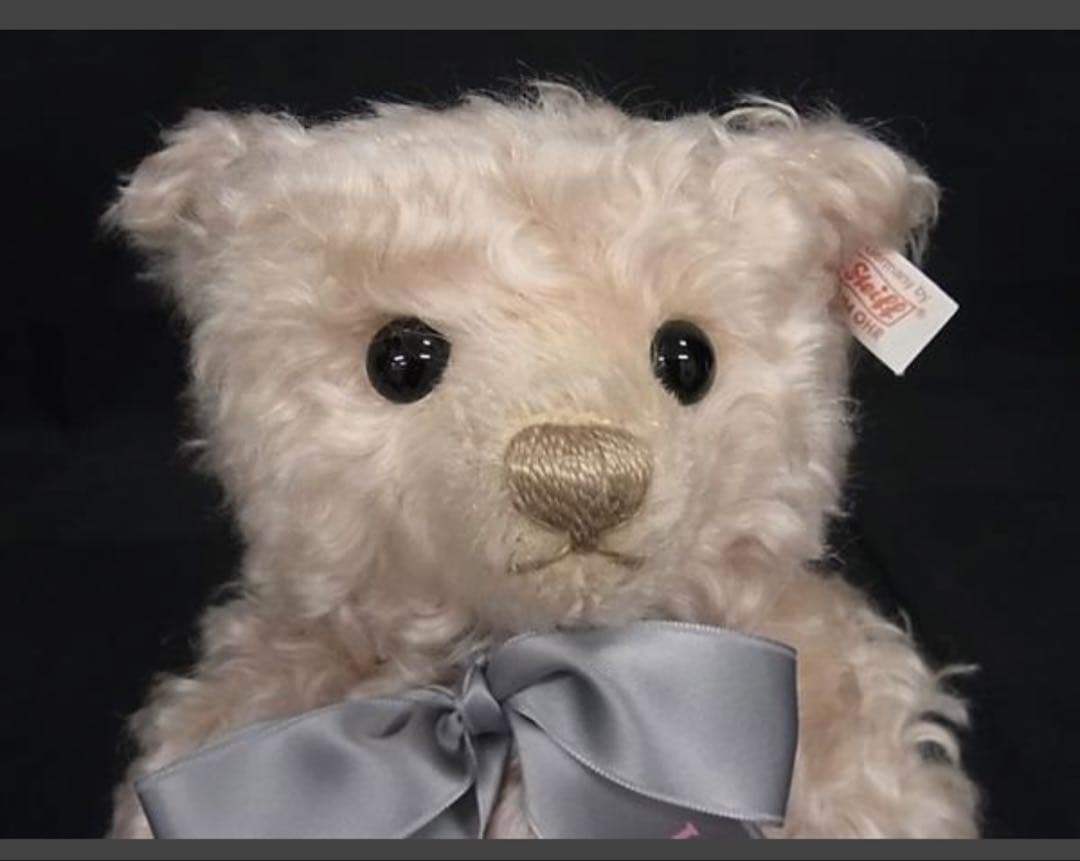 【美品】　Steiff シュタイフ 675690 くま　ぬいぐるみ　テディベア