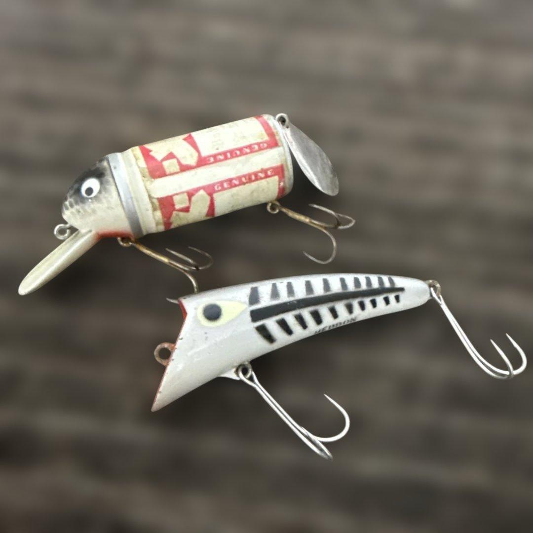 Old HEDDON HEDD PLUG & BIG BUD ヘドン オールド
