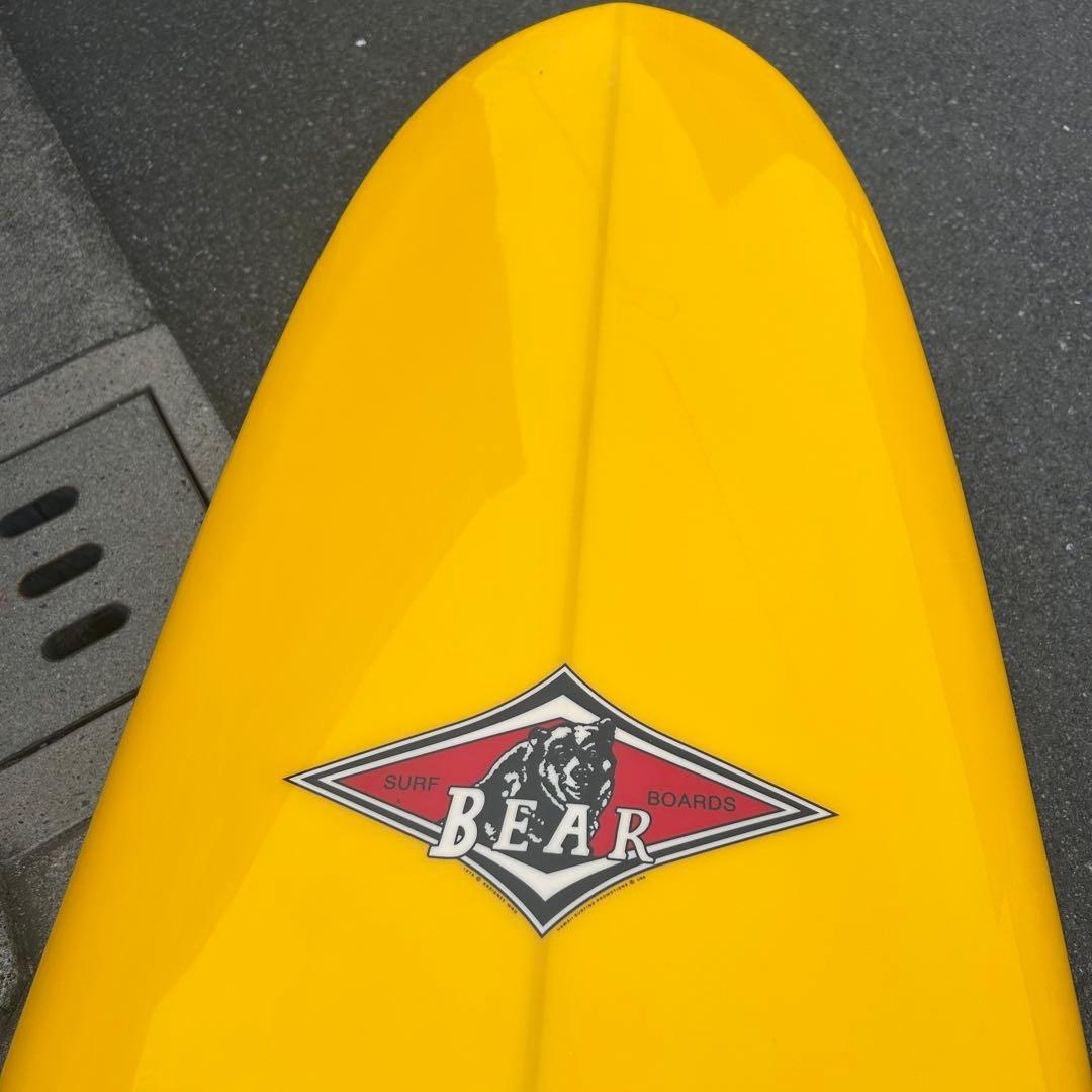 ロジャーハインズ　BEARサーフボード　ロングボード9.2 サイドフィン2枚付き
