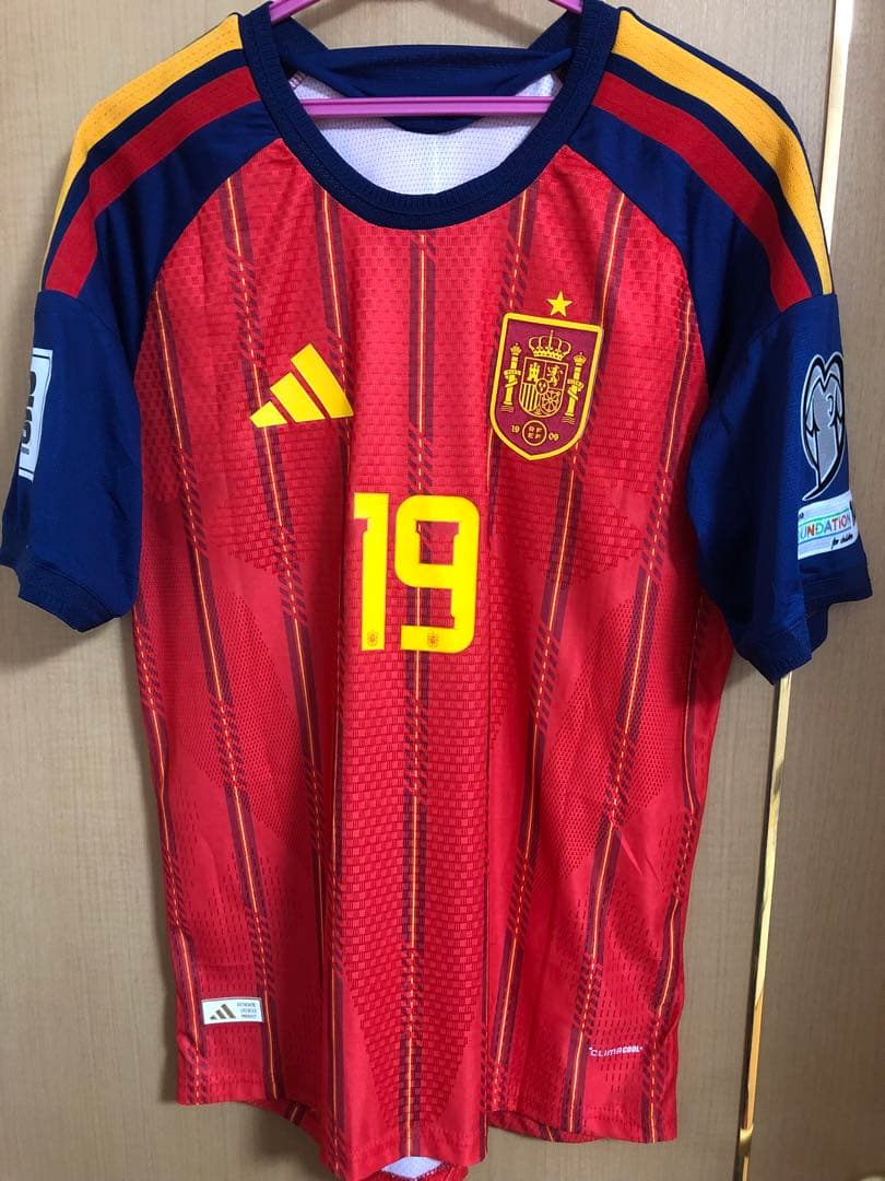 r*r様 スペイン代表25/26 ヤマル 欧州予選フルパッチ オーセンティック