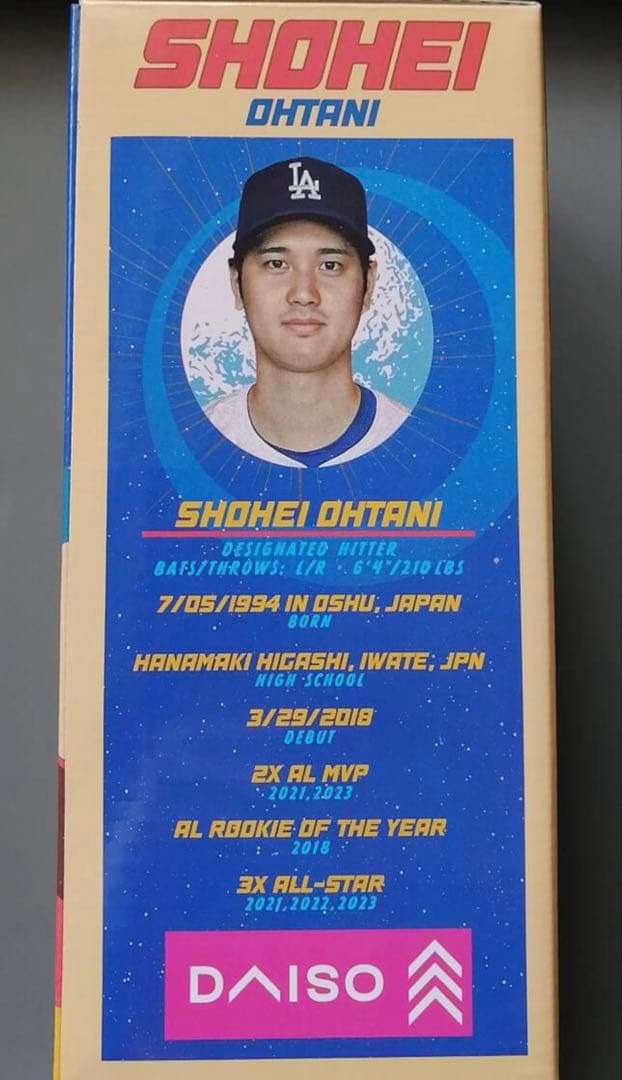 大谷翔平 & デコピン ボブルヘッド人形　ゴールド 限定版 ドジャース 非売品