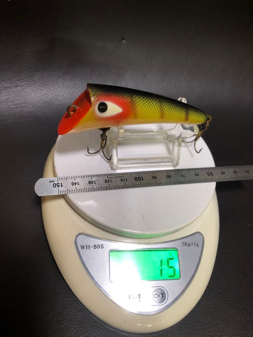 ヘドン heddon ヘッドプラグ 美品　希少　カラー　5／8