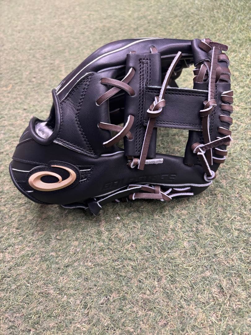 少年軟式用オールラウンド　右投げ　ゴールドステージ スピードアクセル 中サイズ