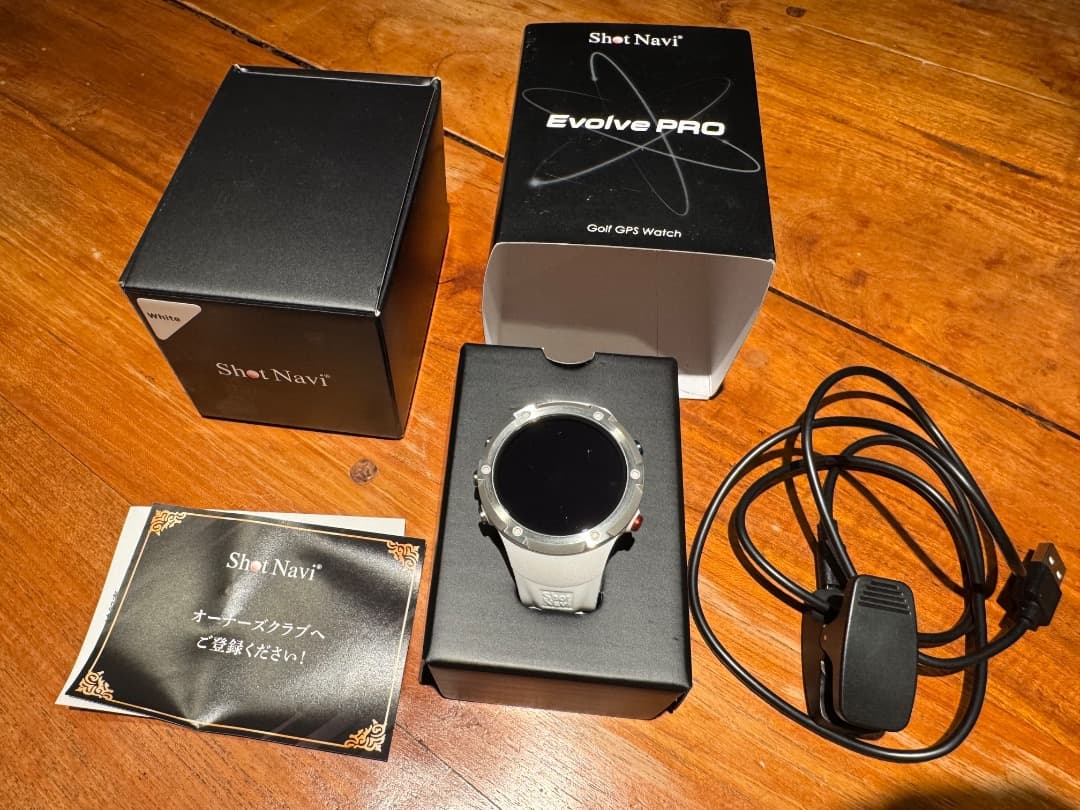 ショットナビ Shot Navi Evolve PRO （ホワイト）