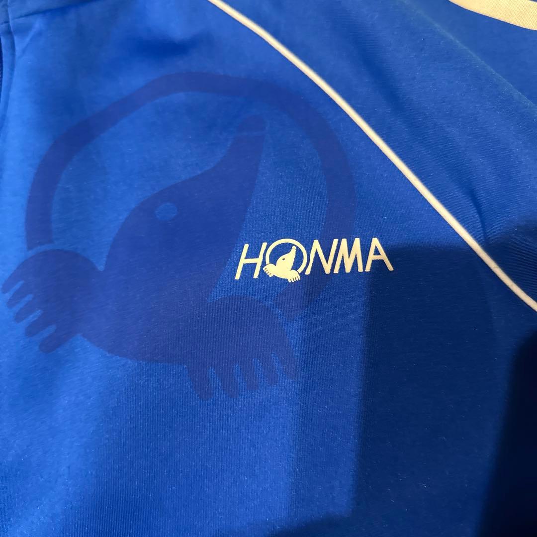 HONMA フルジップジャケット 青