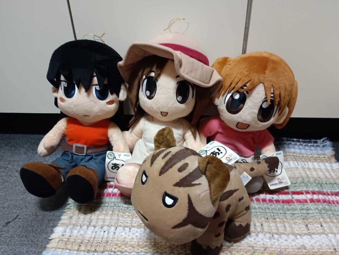 あずまんが大王　スーパージャンボぬいぐるみ４体セット