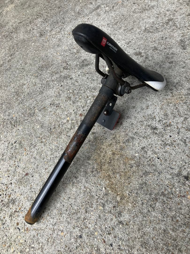 カノーバー自転車ホイール スプロケット付き フレンチバルブ サドル