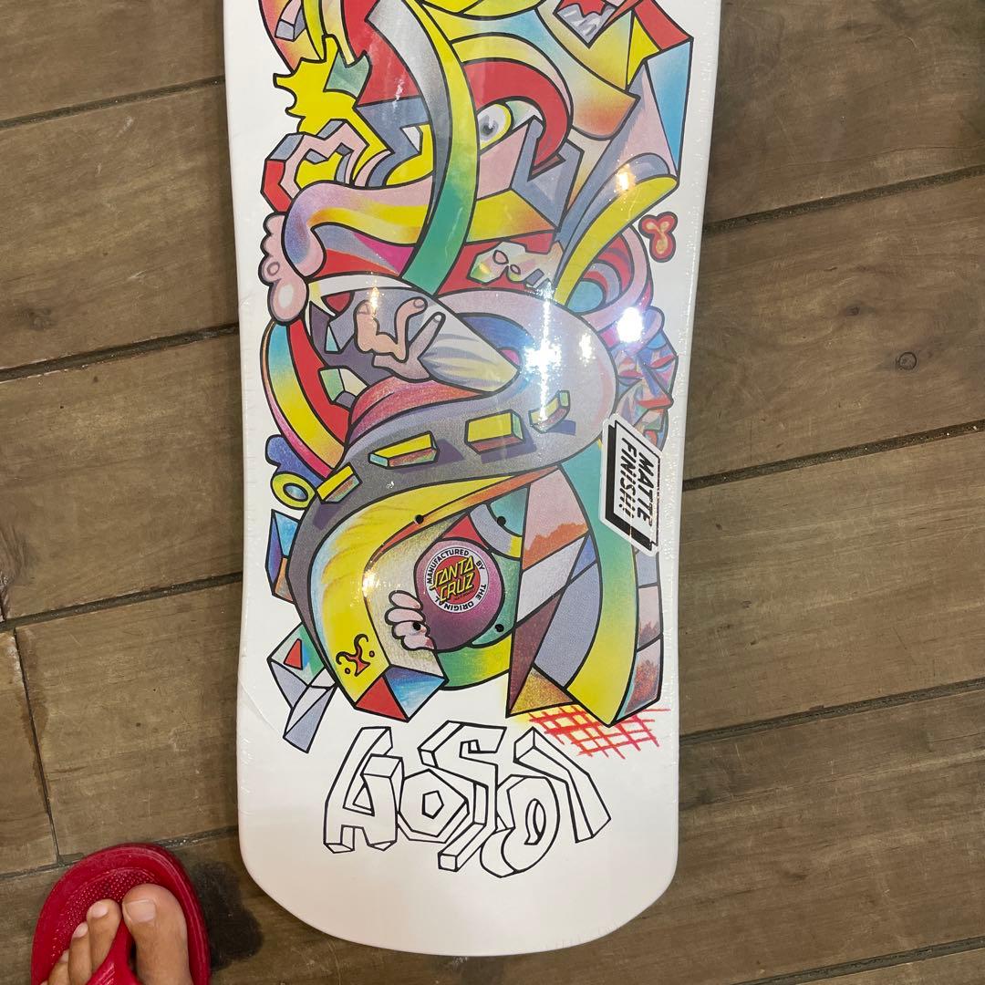 サンタクルーズGOSO カラフルスケートボードデッキ